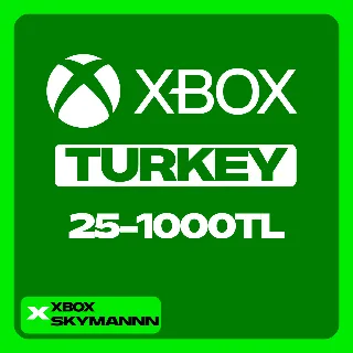 Купить 🟩 XBOX КАРТА ОПЛАТЫ 🟩 25-1000 TL 🇹🇷ТУРЦИЯ 🟥 | БЫСТРО