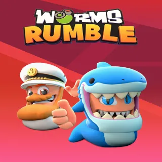 Купить 🔴 Worms Rumble - Captain  Shark Double Pack ✅ EGS DLC