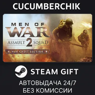 Купить Men of War: Assault Squad 2 - War Chest Edition ✅ STEAM GIFT AUTO ✅ RU+МИР