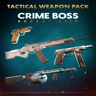 Купить 🔴 Crime Boss: Rockay City - Tactical Weapon Pack ✅ EGS