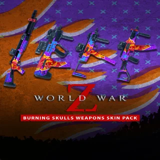 Купить 🔴 World War Z - Burning Skulls Weapons Skin Pack ✅ EGS