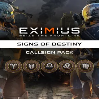 Купить 🔴 Eximius Exclusive Callsign Pack-Signs of Destiny ✅ E