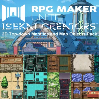 Купить 🔴 ISEKAI CREATORS 2D Top-down Maptiles and Map Objects