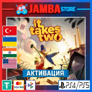Купить 🌟 It Takes Two | PS4/PS5 | Выбор региона 🌟