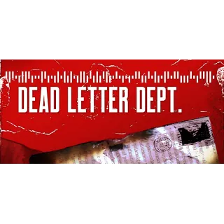 Купить DEAD LETTER DEPT. 💎 АВТОДОСТАВКА STEAM РОССИЯ