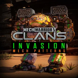 Купить 🔴 MechWarrior 5: Clans - Invasion Mech Patterns ✅ EGS