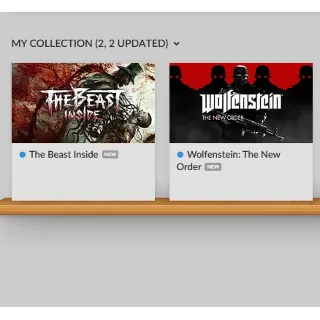 Купить 2 в 1 ⭕ The Beast Inside, Wolfenstein ⭕ GOG