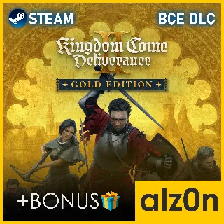 Купить ・Kingdom Come: Deliverance II Gold Ed. + ПОДАРОК・STEAM