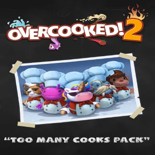 Купить 🔴 Overcooked! 2 - Too Many Cooks Pack ✅ EGS DLC 🔴 (PC