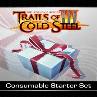 Купить 🔴 Trails of Cold Steel III - Consumable Starter Set ✅