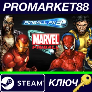 Купить ⭐ Pinball FX3 - Marvel Pinball - Original Pack DLC Stea
