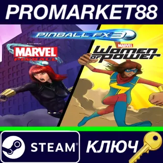 Купить ⭐ Pinball FX3 - Marvel Pinball - Marvel's Women of Powe