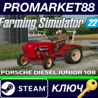 Купить ⭐ Farming Simulator 22 - Porsche Diesel Junior 108 DLC