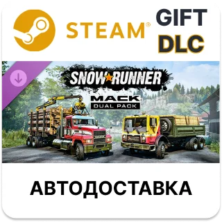 Купить ✅ SnowRunner - Mack Dual Pack 🎁 Steam GIFT DLC 🌐 АВТО