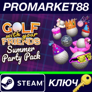 Купить ⭐ Golf With Your Friends - Summer Party Pack DLC Steam