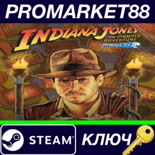 Купить ⭐ Pinball FX3 - Indiana Jones: The Pinball Adventure DL