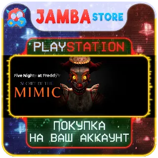 Купить Five Nights At Freddy: Secret of the Mimic · PS5 · Выбор региона · СКИДКА ДО 28.05