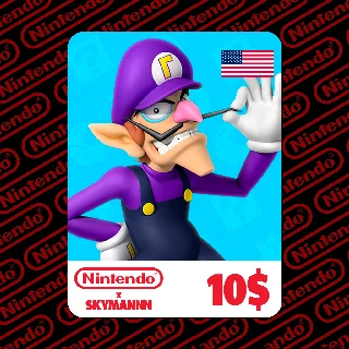 Купить 🟡 Карта пополнения Nintendo eShop 10$ USD США🇺🇸БЫСТРО