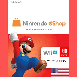 Купить NINTENDO USA 50 USD Код СОЕДИНЁННЫЕ ШТАТЫ АМЕРИКИ