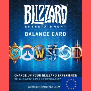 Купить BLIZZARD EU 50 EUR КАРТА ПОПОЛНЕНИЯ ЕВРОПА ✅ КОД ✅ АВТО