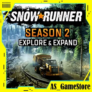 Купить 🔵 SnowRunner - Сезон 2 Explore  Expand / Сноураннер | PS4/PS5 Турция Украина