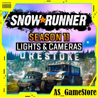 Купить 🔵 SnowRunner - Сезон 11 Lights  Cameras / Сноураннер | PS4/PS5 Турция Украина