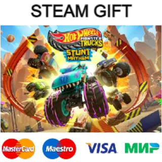 Купить Hot Wheels Monster Trucks: Stunt Mayhem| steam RU/UA/KZ