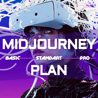 Купить Midjourney V.6.1 l ЛИЧНАЯ ПОДПИСКА l 1 МЕСЯЦ