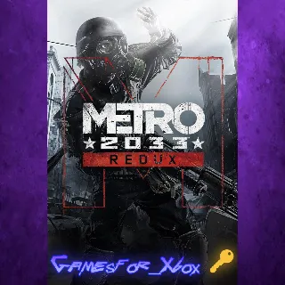 Купить Metro 2033 Redux XBOX Ключ