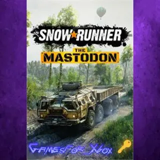 Купить SnowRunner - The Mastodon XBOX DLC Ключ