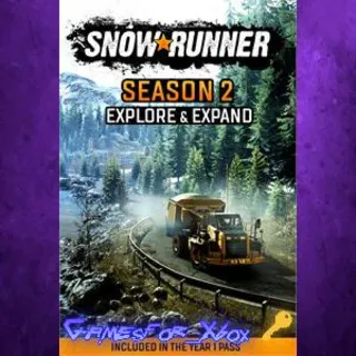 Купить SnowRunner - Season 2 Explore  Expand XBOX DLC Ключ