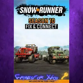Купить SnowRunner - Season 10 Fix  Connect XBOX DLC Ключ