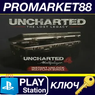 Купить ⭐ Uncharted 4 - Instant Unlock Multiplayer Bundle DLC U
