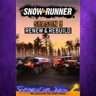 Купить SnowRunner - Season 9 Renew  Rebuild XBOX DLC Ключ