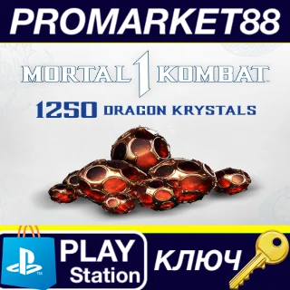 Купить ⭐ Mortal Kombat 1 - 1250 Dragon Krystals DLC EU PS5 КЛЮ