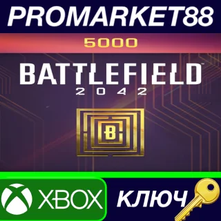Купить Battlefield 2042 - 5000 BFC Balance XBOX One / Xbox Ser