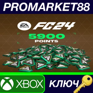 Купить ⭐ EA SPORTS FC 24 - 5900 FC Points XBOX One / Xbox Seri