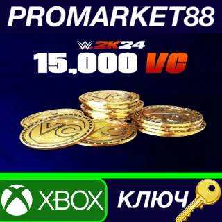 Купить WWE 2K24: 15,000 Virtual Currency Pack XBOX One / Xbox