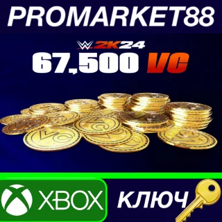 Купить WWE 2K24: 67,500 Virtual Currency Pack XBOX One / Xbox