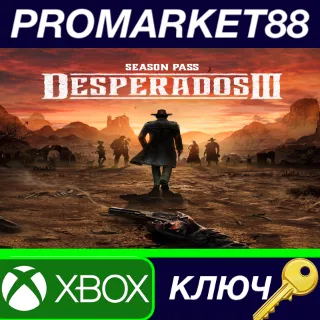 Купить ⭐ Desperados III - Season Pass AR XBOX One / Xbox Serie