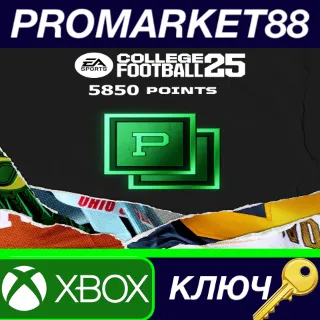 Купить EA SPORTS College Football 25 - 5850 Points Xbox Series