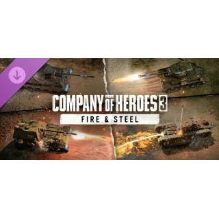 Купить Company of Heroes 3: Fire  Steel steam DLC