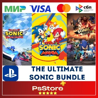 Купить 🖤 The Ultimate Sonic Bundle PS4 PS5 🔴 PS Турция 🖤