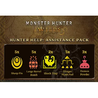 Купить 🔑 Monster Hunter Wilds Hunter Help: Assistance Pack KEY