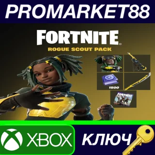 Купить ⭐ Fortnite - Rogue Scout Pack + 1500 V-Bucks Challenge
