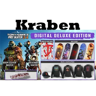 Купить Tony Hawk's™ Pro Skater™ 3 + 4 - Deluxe Edition steam