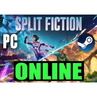 Купить ・SPLIT FICTION — ОНЛАЙН・ИГРАЙТЕ ВДВОЁМ・STEAM НА 1-5 ДН・