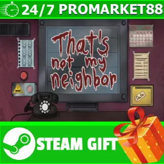Купить ⭐ ️ВСЕ СТРАНЫ+РОССИЯ ⭐ ️ That's not my Neighbor STEAM GIFT