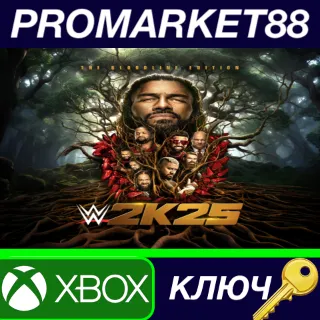 Купить ⭐ WWE 2K25 Bloodline Edition EU XBOX One / Xbox Series