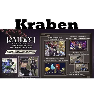 Купить RAIDOU Remastered: Digital Deluxe Edition steam МИР